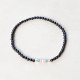 Transgender Flag Bead Bracelet