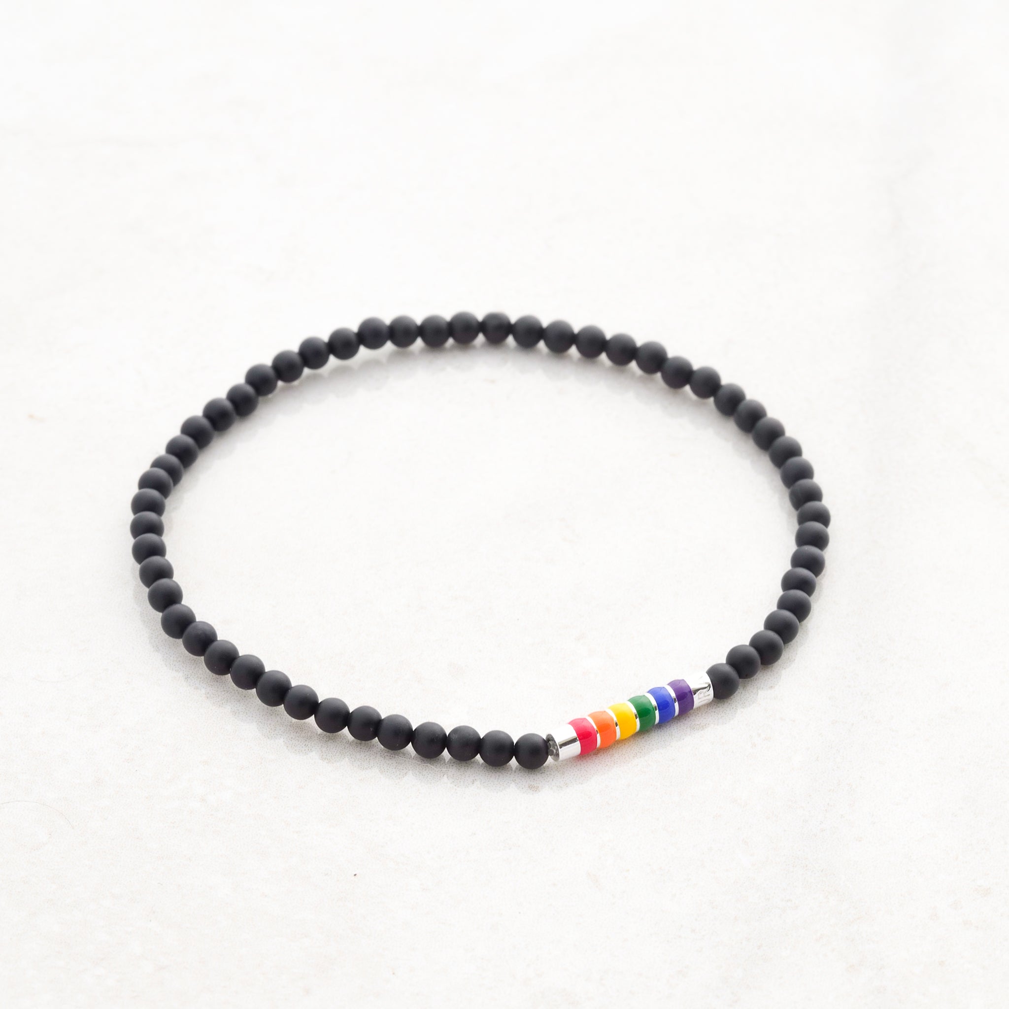 pride bracelet pride bead bracelet pride flag jewellery, top