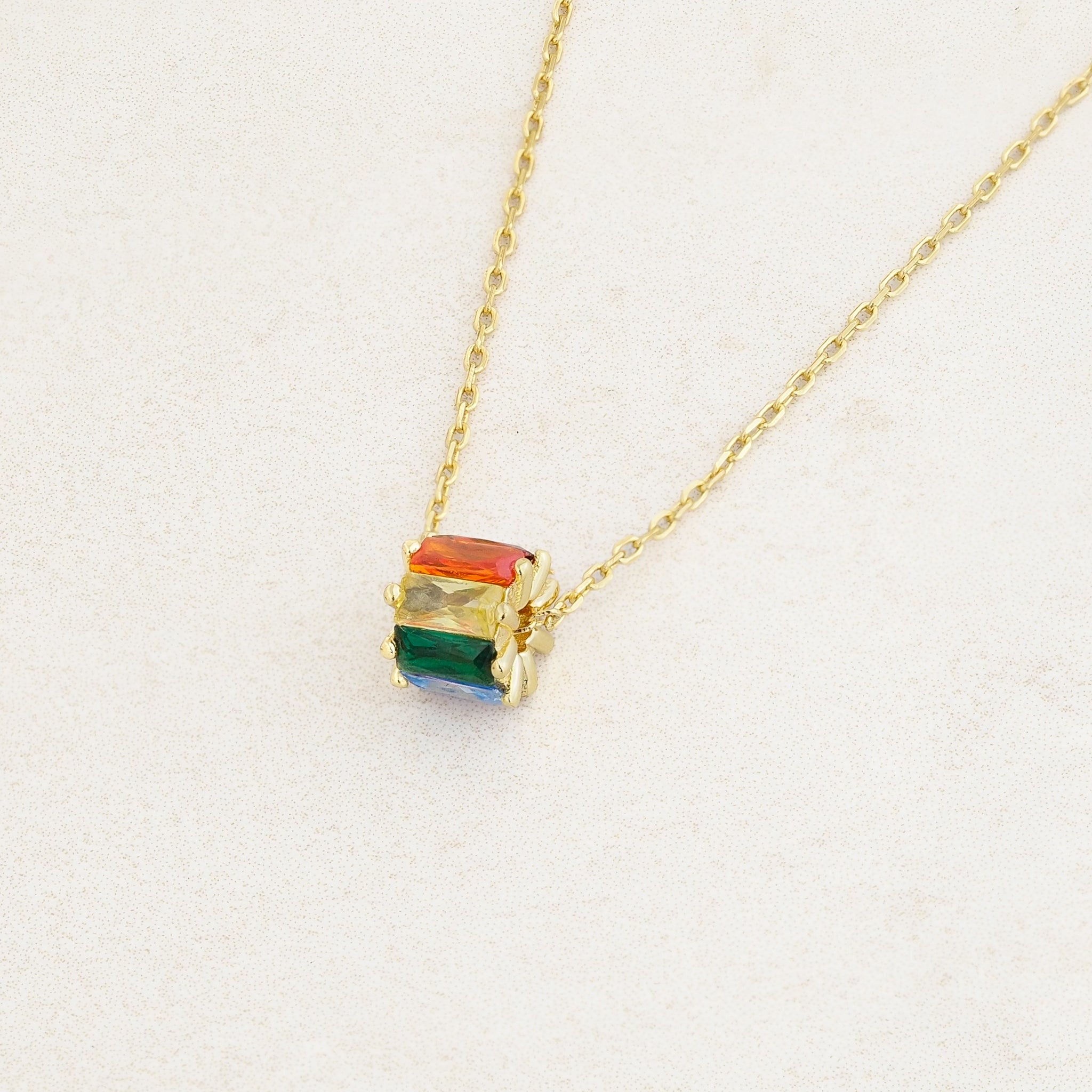rainbow jewellery gift box pride jewellery gift, pride jewelry and LGBT jewellery gift - necklace