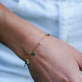 Rainbow Droplet Bracelet
