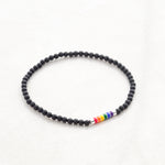 pride bracelet pride bead bracelet pride flag jewellery, top