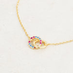 transgender flag jewellery set with transgender necklace and transgender bracelet - bracelet