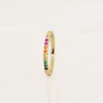 rainbow jewellery gift box pride jewellery gift, pride jewelry and LGBT jewellery gift - ring