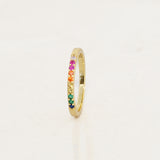 rainbow jewellery gift box pride jewellery gift, pride jewelry and LGBT jewellery gift - ring