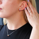 Rainbow Jewellery Set in Silver